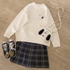 Simple Solid Color Sweater