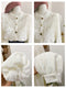 Ruffle Collar Lace Shirt