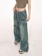 Punk Street Wear Denim Pants