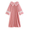 Fuzzy Long Sleeve Nightdress