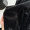 Fishtail Hem Velvet Skirt