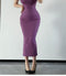 Coquette Bodycon Split Dress