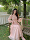 Princess Pink Flowly Dress