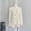 Royal Lace Ruffled Sleeve Shirt