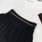 Velvet Puffy Mini Skirt