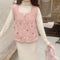 Coquette Pink Knit Sweater