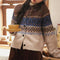 Vintage Fair Isle Knit Cardigan