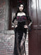 Gothic Rococo Fishtail Dress