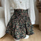 Royalcore Blouse + High Waist Skirt 2pcs Set