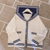 Sailor Collar Cardigan