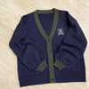 Preppy Style Knitted Cardigan