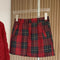 Preppy Cardigan + High Waist Skirt Set