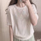 Romantic Makaron Knitted Top