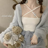 Crisscross Neck Cami Top
