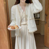 Soft Cream White Fuzzy Jacket