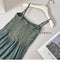 Retro Denim Sling Dress