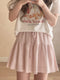 Cute Heart Mini Skirt