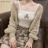 Knitted Bear Cami Top
