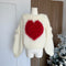 Clean Big Heart Sweater