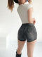 Casual Raw Cut Shorts