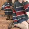 Academia Striped Sweater