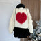 Clean Big Heart Sweater