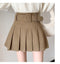 Pleated Solid Color Skirts