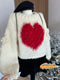 Clean Big Heart Sweater