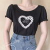 Love Lace Bow T-shirt