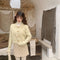 Cute Horn Toggle Button Sweater