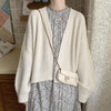 Basic Versatile Short Cardigan