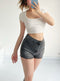 Casual Raw Cut Shorts