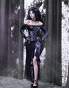 Fantasy Gothic Moon Night Fishtail Dress