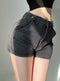 Back Heart Shape Pocket Shorts