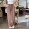 Drawstring High Waist Pants