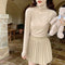 Soft High Neck Knitted Top