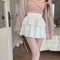 Soft Sweet Double-deck Skirt