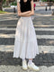 White Midi Skirt