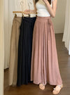 Wide-leg Drape Pants