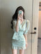 Package Hip Floral Dress