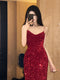 Sequined  Slip Dress