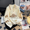 Sweet Academia Vintage Lapel Top