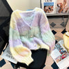 Sweet Rainbow Knit Cardigan