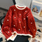 Christmas Vintage Jacquard Sweater