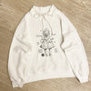 Cute Frilled Collar Sweatshirt