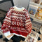 Christmas Vintage Jacquard Sweater