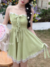 Fairycore Lace Trim Dress